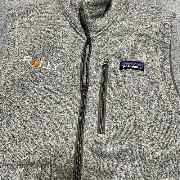 Patagonia Better Sweater Vest Womens Small Gray Heather Zip Jacket - Picture 2 of 8